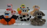 bichinhos fazendinha aplique