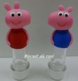 Mini tubete decorado peppa pig